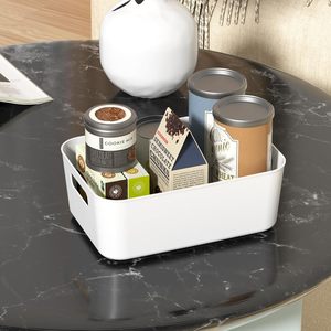 Cajas de Almacenamiento Apilables de Plástico Multicolor con Tapas para Organización del Hogar, Oficina, Armario, Escritorio y Baño - Product Image 2