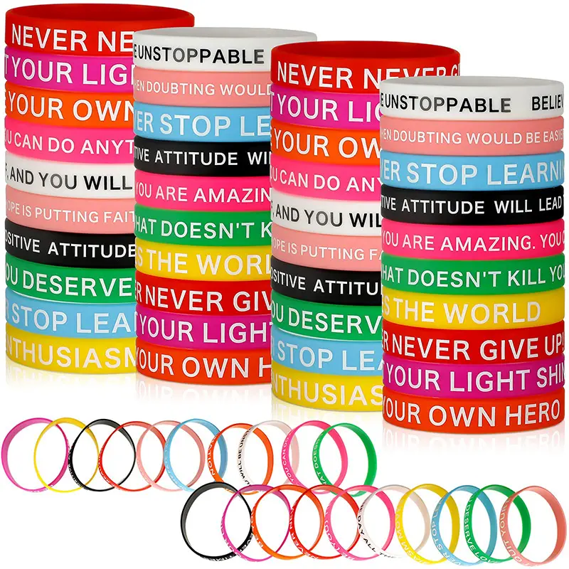 Нетоксичные высококачественные дешевые резиновые силиконовые браслеты с логотипом на заказ для спортивной вечеринки для детей и взрослых