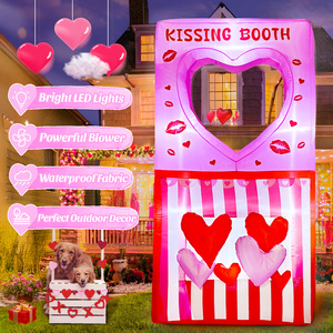 <span class=keywords><strong>บูธ</strong></span>จูบวันวาเลนไทน์ของตกแต่งงานปาร์ตี้แบบเป่าลมออกแบบได้ตามที่ต้องการ - Product Image 5