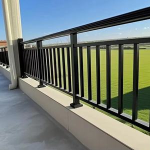 चीनी निर्माता आउटडोर जंग-प्रूफ कोटिंग गैल्वेनाइज्ड स्टील धातु बाड़ स्कूल सामुदायिक विला सुरक्षा धातु - Product Image 6