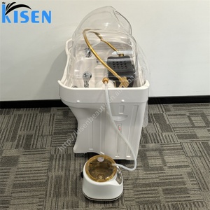 อ่างสระผมเคลื่อนที่แบบพกพา Kisen Commercial ไม่ต้องใช้ระบบประปา เก้าอี้สระผมสไตล์ญี่ปุ่นพร้อมถังเก็บน้ำ ขายส่ง - Product Image 5