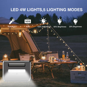 Estación de Energía Portátil Senci de 300W/600W y <span class=keywords><strong>268Wh</strong></span> con Batería LiFePO4, Respaldo de Energía para Camping, Senderismo, Hogar y Jardín - Product Image 5