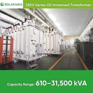 Transformador de Distribución Trifásico Sumergido en Aceite de 35KV 1000Kva 1250Kva 2000Kva 3150Kva, Precio de Transformador de Potencia - Product Image 2