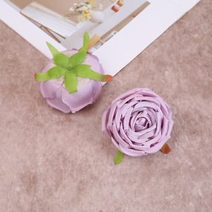Rosas Artificiales Hechas a Mano, Hermosas Flores de Seda para Decoración Floral del Hogar y Adornos para Pasteles, Materiales para Manualidades - Product Image 4