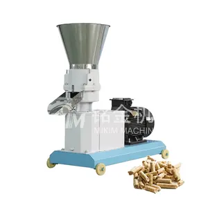 Flat die Agricultural Residue Poultry livestock food Farm Machinery Feed Mill Extruder Animal Pellet Processing Mill machine