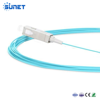 Sunet FTTH SC UPC MM OM3 OM4 0.9mm 2.0mm G657A PVC/LSZH Conector de Fibra Óptica
