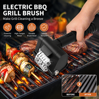 Brosse de nettoyage de barbecue rechargeable sans fil USB-C, brosse électrique rechargeable pour barbecue
