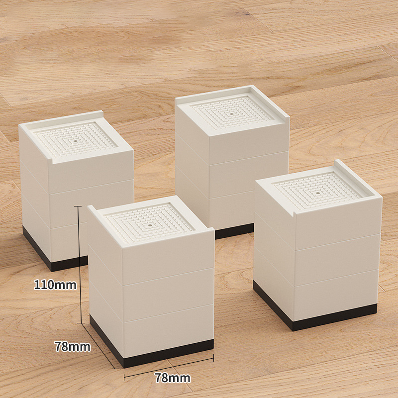 027 Blanc-L-ensemble de quatre