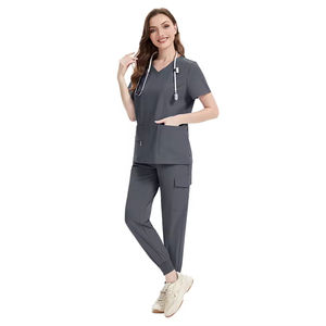 <span class=keywords><strong>Divisa</strong></span> Medica Internazionale per Infermieri, Scrub Versatile con Tecnologia ad Asciugatura Rapida, Logo Personalizzabile, Set di Uniformi alla Moda - Product Image 5