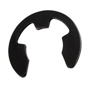 Anneau à ressort ouvert de type E noir, boucle en forme de E pour anneau de retenue, rondelle, arbre, catégorie de produit : anneaux de retenue - Product Image 2