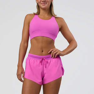 <span class=keywords><strong>Pantalones</strong></span> <span class=keywords><strong>Cortos</strong></span> Deportivos para <span class=keywords><strong>Mujer</strong></span>, Ligeros, <span class=keywords><strong>de</strong></span> Cintura Media, con Cordón Ajustable, Transpirables, <span class=keywords><strong>de</strong></span> Secado Rápido, con Logotipo Personalizado, para Entrenamiento - Product Image 6