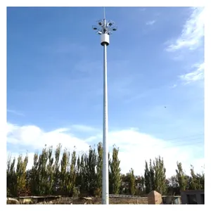 2024 30M Telecommunication Monopole Tower 15M Communication Antenna Pole Tower Mast Lattice Communication Pole