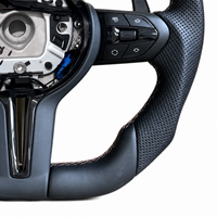 Volant BMW F30 M Sport en cuir, volant de voiture personnalisé pour F10 F20 F32 F36 F80 M3 M4 E90 E92 X5 X6
