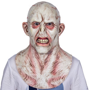 Masque intégral en latex <span class=keywords><strong>Lord</strong></span> <span class=keywords><strong>Voldemort</strong></span> pour cosplay de film, accessoires de costume, Halloween, fête costumée, couvre-chef d'horreur, visage effrayant - Product Image 2