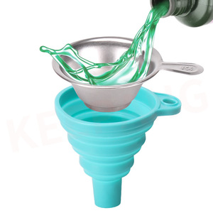 Kit de Filtro y Embudo Azul para Impresora 3D KINGROON, Accesorio de Reciclaje de Resina Plástica para Impresoras SLA - Product Image 1
