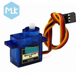 MLK <span class=keywords><strong>SG</strong></span> <span class=keywords><strong>90</strong></span> 9G มินิไมโครเซอร์โวพลาสติกเกียร์ 180 องศา - Product Image 1
