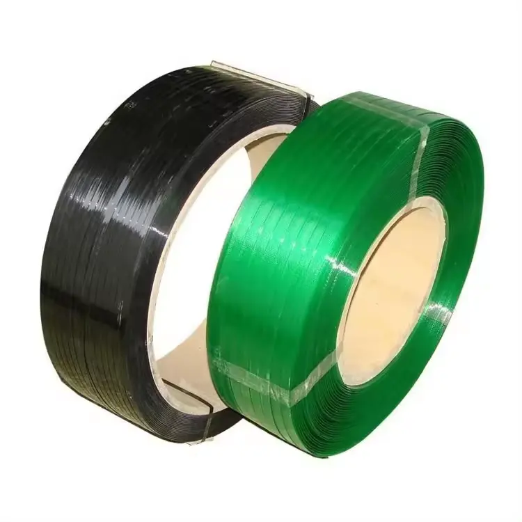 Новый продукт NTEC 1910 зеленая полиэфирная пластиковая проволочная стальная обвязочная лента упаковочная лента