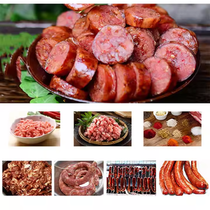 Insaccatrice Pneumatica Automatica Commerciale per Salsicce, Macchina per la Produzione di Salami e Prosciutti con Torcitrice - Product Image 6