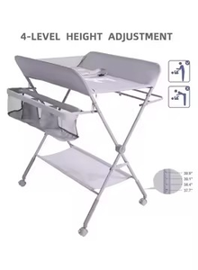 <span class=keywords><strong>Baignoire</strong></span> et table à langer portables multifonctionnelles pour bébé, plateforme de soins pour nouveau-né - Product Image 6