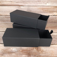 Boîte à lunettes personnalisée avec logo, en cuir PU noir, en forme de rectangle, pour le rangement des lunettes de soleil