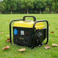 Générateur à essence à châssis ouvert 3,5 kW, bobinage en cuivre, faible consommation de carburant, alimentation extérieure