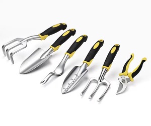 Chất Lượng Cao 6 Pcs Vườn Dụng Cụ Cầm Tay Dụng Cụ Làm Vườn <span class=keywords><strong>Set</strong></span> Mini Vườn Shovel Bonsai Kéo - Product Image 4