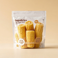 Emballage de produits comestibles de collation de chips croquantes à la cannelle de fruits imprimés sur mesure Sacs en mylar écologiques