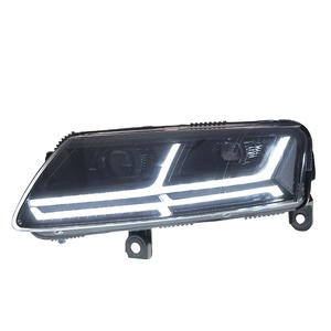 A6 A6L Upgrade Q7 Style High Bright Full <b>LED</b> <b>Headlight</b> Assembly With Daytime Running Lights Plug and Play for C6 2005-2011 2005- - Product Image 2