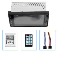 Fabricant professionnel d'autoradios 2 Din, lecteur DVD de voiture 7 pouces, écran tactile, lecteur MP5 pour voiture
