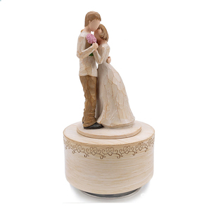 Caja <span class=keywords><strong>de</strong></span> Música <span class=keywords><strong>de</strong></span> Madera y Resina Giratoria Ecológica Hecha a Mano Lejia, Melodía Pura <span class=keywords><strong>de</strong></span> los Años 30, <span class=keywords><strong>de</strong></span> Cuerda, para el Día <span class=keywords><strong>de</strong></span> la Madre, San Valentín, Días Festivos - Product Image 5