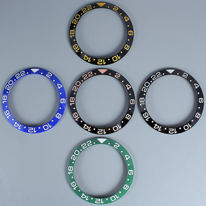 Bisel de Cerámica Negro de 38mm-30.6mm para Caja de Reloj de 40MM, Repuesto para Sea <span class=keywords><strong>Master</strong></span> SUB <span class=keywords><strong>GMT</strong></span> - Product Image 4