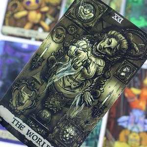 Carte dei Tarocchi Horror di Halloween - Carte dei Tarocchi a Tema Horror <span class=keywords><strong>per</strong></span> <span class=keywords><strong>Principianti</strong></span> Fornite Direttamente dai Produttori, Intrattenimento Ludico - Product Image 2