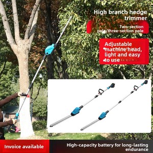 Taille-haie sans fil léger Vetex Wholesale 20V 4000mAh à longue portée pour l'aménagement paysager et la taille des branches hautes des arbres - Product Image 4