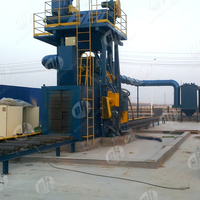 Tôle d'acier alliage H faisceau grenaillage Machine billette