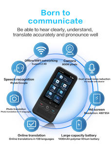 Traducteur audio de langue T18 138 dispositif de <span class=keywords><strong>traduction</strong></span> en ligne double bande WIFI Photo 17 traducteur <span class=keywords><strong>vocal</strong></span> de poche intelligent hors ligne - Product Image 5