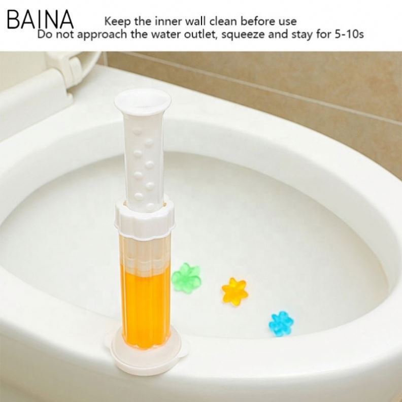 Wholesale Bathroom Toilet Fragrance Deodorization Cleaner Descaling Remove Odor Stain Cleaning Scent Deodorizer Gel · image 5