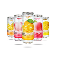 Boissons pétillantes sans sucre aux saveurs de fruits, pêche, orange, mangue, ananas, litchi, 330 ml, canettes transparentes, boisson chinoise, best-seller