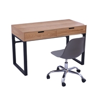 Bureau de travail de haute qualité pour la maison et le bureau, design américain moderne, plateau en MDF, bureau pour ordinateur portable, mobilier de bureau à domicile