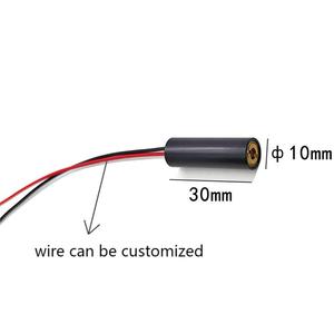 10x30mm 450nm 10mW punto di messa a fuoco interna punteggiando testa laser blu modulo Laser - Product Image 3