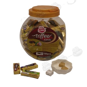 Venta al por mayor de dulces halal, buen sabor, caramelo, chocolate, suave goma masticable, caramelo de toffee de China, cajas a granel, embalaje de dibujos animados - Product Image 1