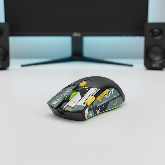Keywin M1 Factory Stock Dual Mode 7D RGB Gaming Mouse 2.4Ghz Wireless Dual Mode Wireless Mouse 500mAh Battery Life for Office