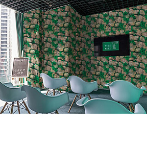 Pegatinas de Pared con Diseño de Piedra SA-1010, 45cmx10m, PVC Impermeable, Autoadhesivas, Decoración Rústica para el Hogar, Papel Tapiz Mural con Patrón Irregular - Product Image 3