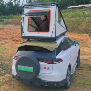 2022 nouveau, <span class=keywords><strong>camping</strong></span> en plein air, <span class=keywords><strong>camping</strong></span>, étanche, <span class=keywords><strong>2</strong></span> <span class=keywords><strong>personnes</strong></span>, camion suv, toit dur, tente en aluminium, coque dure, toit de voiture - Product Image 4