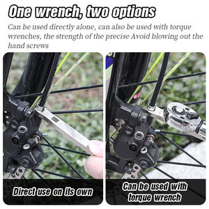 <span class=keywords><strong>Clé</strong></span> à tuyau de frein hydraulique pour vélo de route et <span class=keywords><strong>VTT</strong></span> LEBYCLE, <span class=keywords><strong>clé</strong></span> <span class=keywords><strong>dynamométrique</strong></span> 1/4 pouce pour tube d'huile de vélo, ouverture 7 mm 8 mm, outils de réparation cycliste - Product Image 6