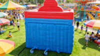 Château gonflable géant commercial avec toboggan, château sauteur Spiderman gonflable, toboggan sec en PVC 30x23x26.3FT, 40 personnes, 3 ans