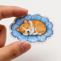Pegatinas de Vinilo Personalizadas con Logotipo, Holográficas, Resistentes al Agua, Autoadhesivas, Diseño de Pegatinas de Dibujos Animados, Impresión de Pegatinas con Corte Individual