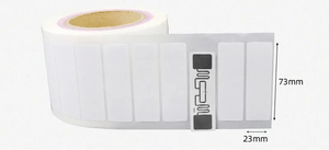 Puce de chronométrage Impinj Monza R6 haute sensibilité, portée 5-10m, système de chronométrage de course, étiquette RFID UHF imprimable pour le cyclisme 860-960MHz - Product Image 4