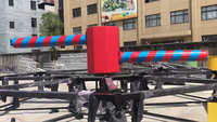 Trampolín Profesional Comercial para Exteriores, Pequeño, Rectangular, con Cuerdas Elásticas, para Saltar al Aire Libre, con Obstáculos Ninja Warrior