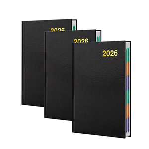 Tùy chỉnh in ấn 2026 nhà sản xuất Tiếng Anh Tây Ban Nha A5 chương trình nghị sự bìa cứng điều hành Nhật Ký máy tính xách tay hàng ngày kế hoạch - Product Image 1