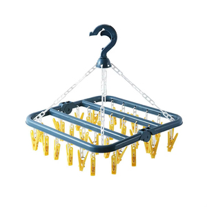 Tendedero de Ropa Plegable y Retráctil Ajustable para Baño, Portátil, Reforzado, con 32 Pinzas, Venta Directa de Fábrica - Product Image 5